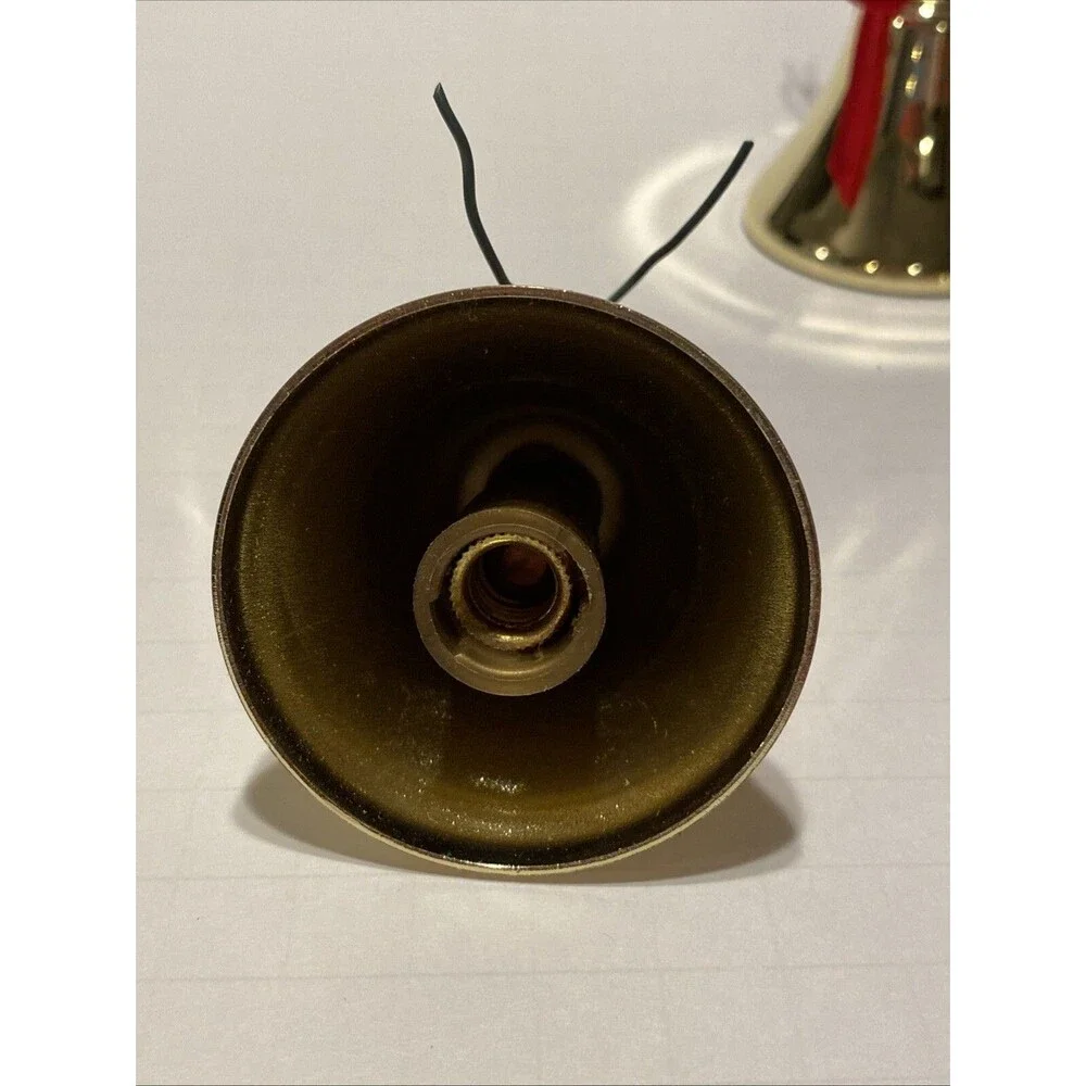 10 Brass Christmas Bells For String Light Repair Crafting Ornament Holiday 2